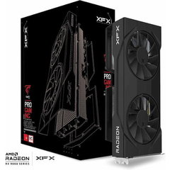 XFX Placa video XFX Radeon, RX 9060 XT, 16GB GDDR6, RX-96TSW16BQ, 128bit, 2780MHz / 20 Gbps, 2x DP, 1x HDMI, 2 fan, 2 slot, Negru, XFX