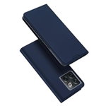 Husa Book Dux Ducis Skin Pro Flip Card Wallet pentru Motorola Moto G32, Albastru, Dux Ducis