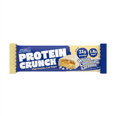 Baton proteic cu ciocolata alba si caramel Protein Cunch, 62 g, Applied Nutrition, Applied