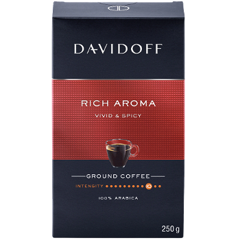 Davidoff Rich Aroma cafea macinata 250gr, Davidoff