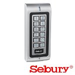 Terminal/Cititor de control acces cu cartele de proximitate si tastatura SEB-W1-B, SEBURY