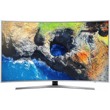 Televizor LED Samsung Smart TV Curbat UE65MU6502 Seria MU6502 163cm argintiu 4K UHD HDR