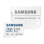 Card Micro Samsung Evo Plus 256GB UHS-1, Adaptor SD, Samsung