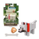 Figurina tamed wolf craft a block 8CM, Minecraft, 