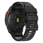 Curea plastic Tech-Protect Icon Pro compatibila cu Garmin Fenix 3/5X/3HR/5X Plus/6X/6X Pro/7X Black/Grey, TECH-PROTECT