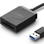 Adaptor USB Ugreen Adaptor USB UGREEN SD, cititor de carduri microSD (negru), Ugreen