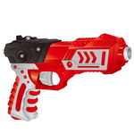 Blaster Red Guns Pro Pocket II cu 6 proiectile moi, Ocie