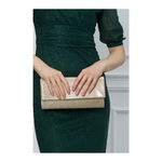 Clutch glitter auriu, 