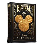 Carti de Joc Bicycle Disney - Mickey Mouse Black & Gold, Bicycle