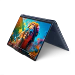 Lenovo Laptop Lenovo Yoga 9 2-in-1 14IMH9 cu procesor Intel® Core™ Ultra 7 155H pana la 4.8GHz, 14, 4K, OLED, 60Hz, Touch, 32GB LPDDR5x, 1TB SSD, Intel® Arc™ Graphics, Windows® 11 Pro, Cosmic Blue, 3y on-site, Premium Care, Lenovo