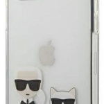 Husa de protectie Karl Lagerfeld Karl & Choupettepentru Apple iPhone 12 Pro Max, Transparent