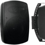 Omnitronic OD-4 Wall Speaker 8Ohms black 2x, Omnitronic