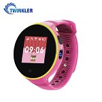 Ceas Smartwatch Pentru Copii Twinkler TKY-S669 cu Functie Telefon, Localizare GPS, Camera, Pedometru, SOS, Rezistent la apa – Roz