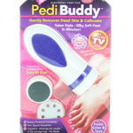 Pedi Buddy Aparat electric curatat calcai 12 piese