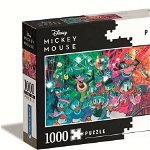 Puzzle Clementoni High Quality Collection, Panorama - Disney Mickey Mouse, Disco, 1000 piese, Clementoni