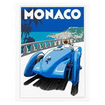 Tablou poster curse auto Monaco Grand Prix - Material produs:: Poster pe hartie FARA RAMA, Dimensiunea:: 40x60 cm, 