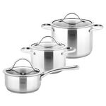 Oale inox 18/10 Teesa Cook Expert Maste, set 3, TEESA