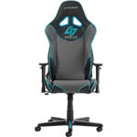 Scaun gaming DXRacer Counter Logic Gaming, Negru/Albastru