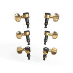 Daddario Auto-Trim Locking Tuning Machines 3 Per Side - Gold