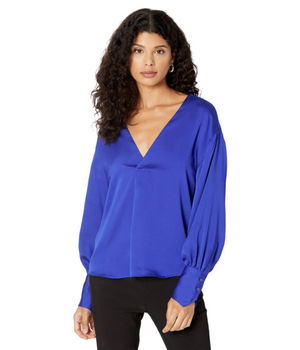 Imbracaminte Femei MANGO Olivia Blouse Medium Blue, MANGO