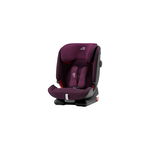 Scaun auto ISOFIX Britax Romer ADVANSAFIX IV R Burgundy Red, 9-36 kg, cu protectie avansata la impact lateral, Visiniu