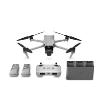 DJI Drona DJI Air 3 Fly More Combo + DJI RC-N2, 48MP+12MP, 4K/100 FPS, 8GB, GPS, 46 min, 32km, 21m/s, Gri, DJI