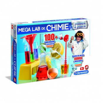 Joc Clementoni Stiinta si joaca, Laborator de chimie