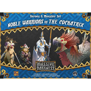 Massive Darkness - Noble Warriors vs The Cockatrix, Massive Darkness