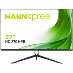 Monitor Hannspree HC270HPB, 60 Hz, 27`, 1920 x 1080 (FullHD),16:9 , D-Sub (VGA) x1 HDMI x1, 5 ms, Hannspree