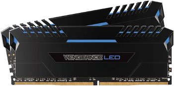 Memorie Corsair Vengeance Blue LED 32GB DDR4 3000MHz CL16 Dual Channel Kit