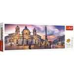 Puzzle 500 Panorama Piata Navona din Roma Trefl, Trefl