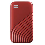 WD EXT SSD 2TB USB 3.2 MY PASSPORT RED