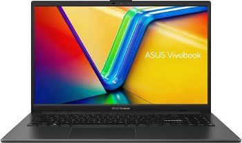 Laptop ASUS 15.6'' Vivobook Go 15 OLED E1504FA, FHD, Procesor AMD Ryzen™ 3 7320U (4M Cache, up to 4.1 GHz), 8GB DDR5, 512GB SSD, Radeon 610M, No OS, Mixed Black, ASUS