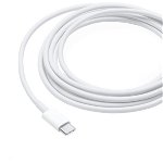 Cablu de date Apple A1739 (MLL82ZM/A), Type-C to Type-C, 2m, White