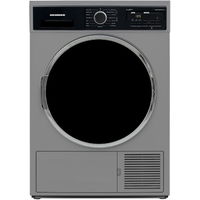 Uscator de rufe Heinner HHPD-V804SA++, Condensare si pompa de caldura, 8 kg, 15 programe, Argintiu