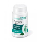 Spirulina Bio, 1000 mg, 30 capsule, Rotta Natura