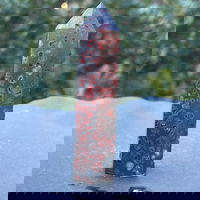 Obelisc jasp floare de prun m2, druzy.ro - Cristale, Home Deco