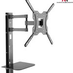 Maclean MC-772 TV bracket 32'' - 55'' with DVD tray 30kg VESA 400x400, MACLEAN