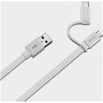 Huawei Huawei AP55S Data Cable MicroUSBType C, 1.5M, Flat Cable, White 4071417, Huawei