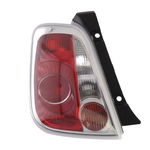 Stop spate stanga (P21W R10W, cadru cromat) potrivit ABARTH 500 595 695, 500C 595C 695C; FIAT 500 07.07-, Depo