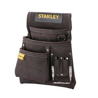 Suport din piele pentru cuie si ciocan Stanley STST1-80114, 28 x 9 x 25 cm, Stanley