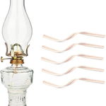 Lampa cu petrol Amanigo, sticla/metal, transparent, 33 x 10 cm, 