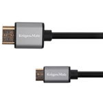 Kruger&Matz HDMI - cablu HDMI 1,8 m negru (KM0329), Kruger&Matz