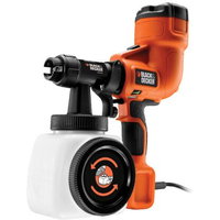 Pistol de vopsit Black&Decker, 400 W, 1.2 L, 120 ml/min, vas inferior