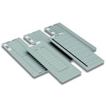 Mount; for plotter; Carrier plate for Mini-WSB; light gray, Wago