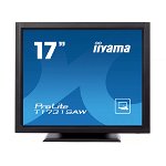 Monitor POS touchscreen iiyama ProLite T1731SAW 17 inch SAW negru, IIYAMA
