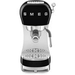 Espressor manual Smeg ECF02BLEU, 1350 W, 15 bar, 1.1 L, 3 setari temperatura (Negru), Smeg