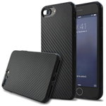 Husa Apple iPhone 8 Plus i-Zore Carbon Fiber Negru, Alotel