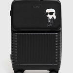 Karl Lagerfeld valiza culoarea negru, Karl Lagerfeld