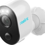 Camera de supraveghere Reolink Lumus: WIFI, cu vedere nocturna color si reflector LED, slot Micro SD Card, rezolutie de 2MP, senzor de miscare, avertizare miscare pe email si prin notificare pe telefon, Reolink